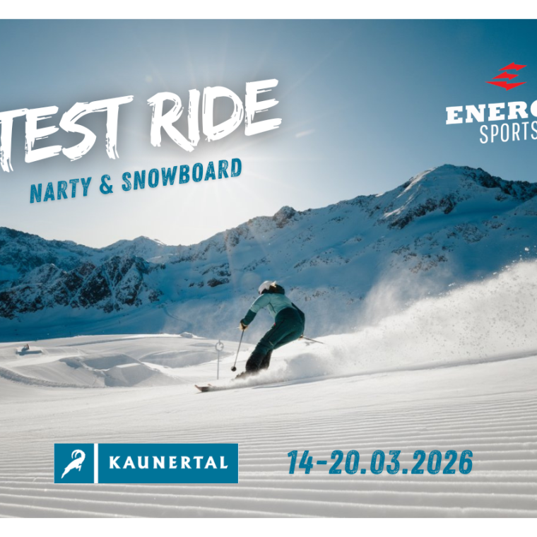 Test Ride Kaunertal Energy Sports 2026 - testy sprzętu narciarskiego