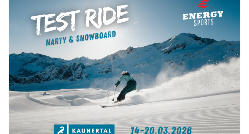 Test Ride Kaunertal Energy Sports 2026 - testy sprzętu narciarskiego